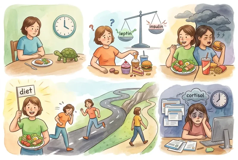 Arıqlamaq çox insan üçün sadəcə “az yemək və çox hərəkət etmək” kimi görünür. 5 əsas səbəbi sizdə öyrənin