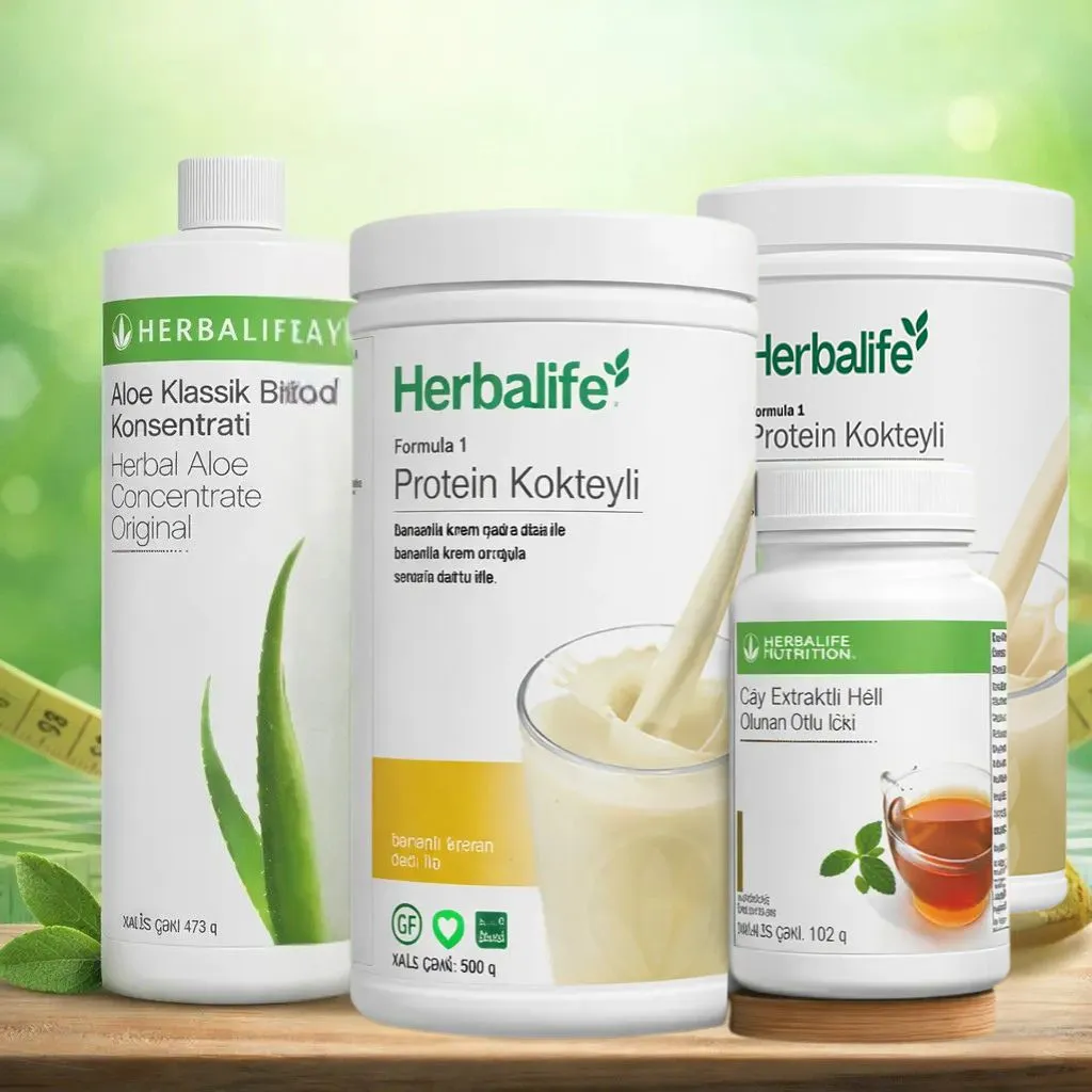 Arıqlamaq üçün 1 aylıq Herbalife baza seti səmərəli seçimdir. Proqramı yarımçıq qoymadan 1 ay ərzində ciddi çəki atacaqsız.