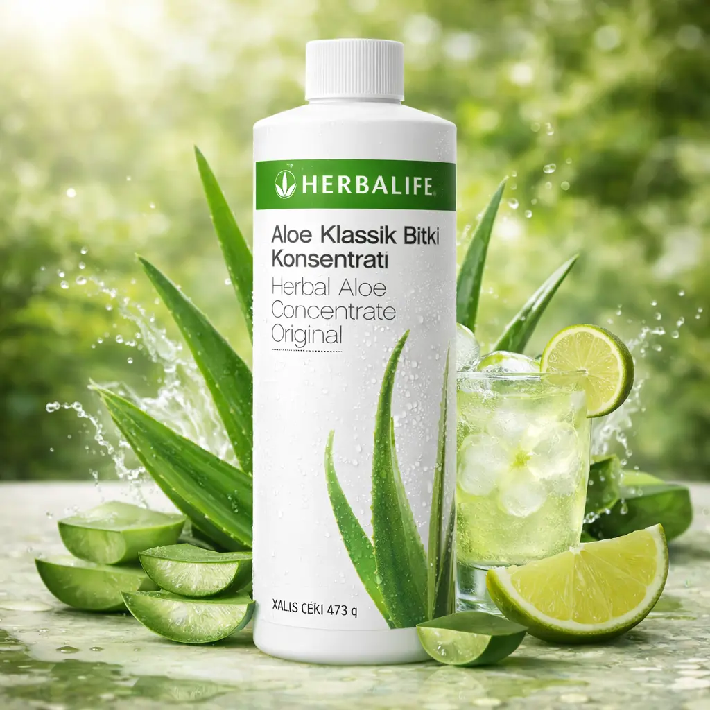 Bitki tərkibli Klassik Aloe içkisi - Aloe Vera