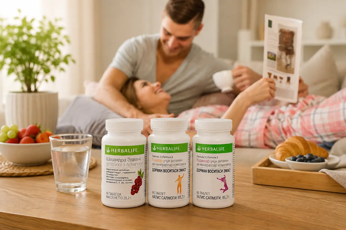Herbalife Formula 2 Kişi və Formula 2 Qadınn kompleksləri, Şizandra Edvans tərkibində B qrup vitaminləri, C vitamini, E vitamini və digər vitamin-minerallarla gündəlik qidalanmanı dəstəkləmək üçün hazırlanıb. Onlar cinsi isteyi artiran vitaminler kimi təqdim edilmir. Lakin enerji mübadiləsinin, immun sisteminin və ümumi sağlamlığın dəstəklənməsinə kömək edə bilərlər.
