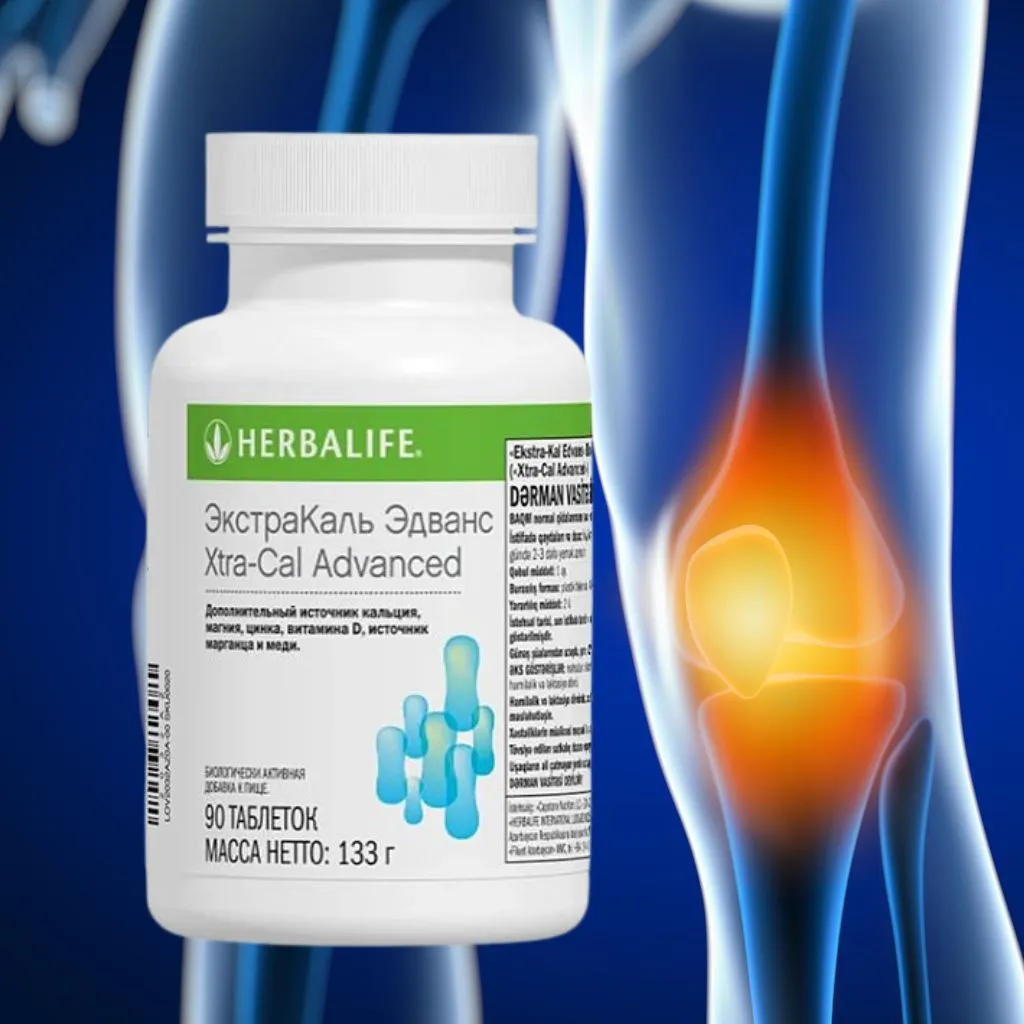 EkstraKal Edvans kalsium və digər vacib mineral komponentlər əsasında hazırlanmış qida əlavəsi