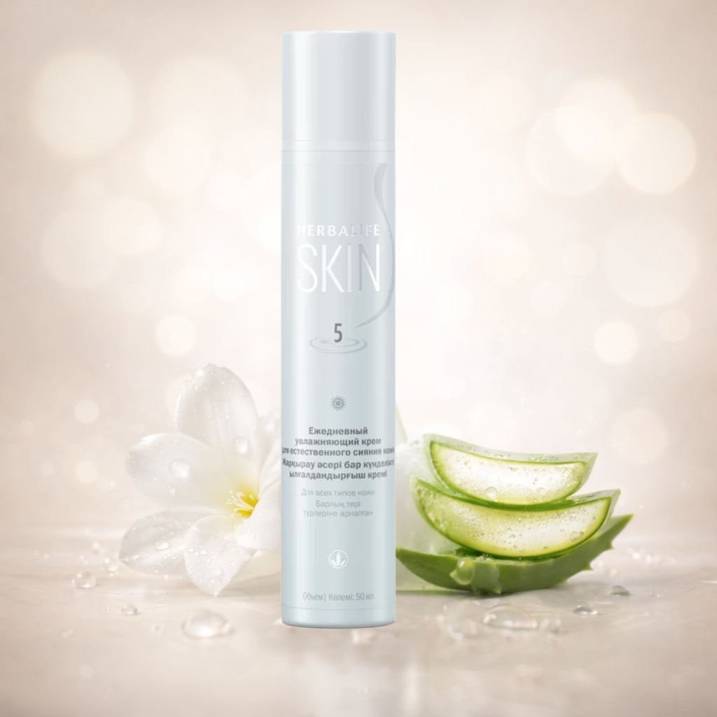 Dəriyə təbii parıltı verən gündəlik nəmləndirici krem (SKIN seriyası) #0830