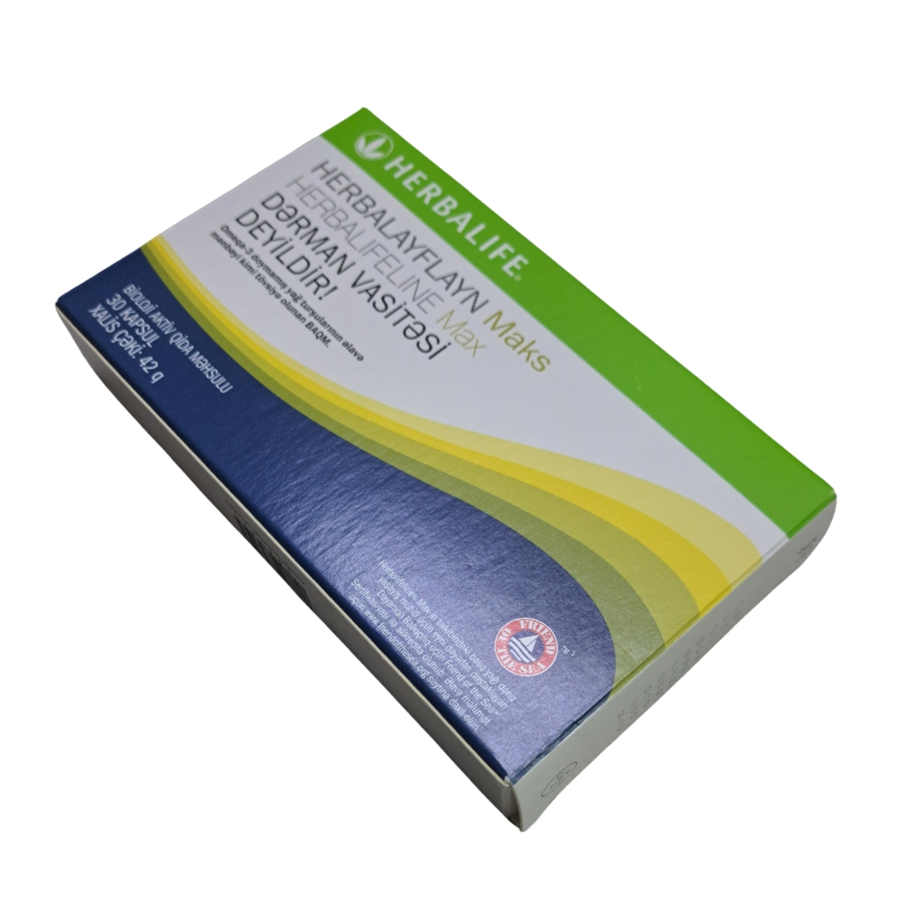 Herbalayflayn Maks - Omega 3 doymamış yağ turşuları ilə zəngin qida əlavəsi