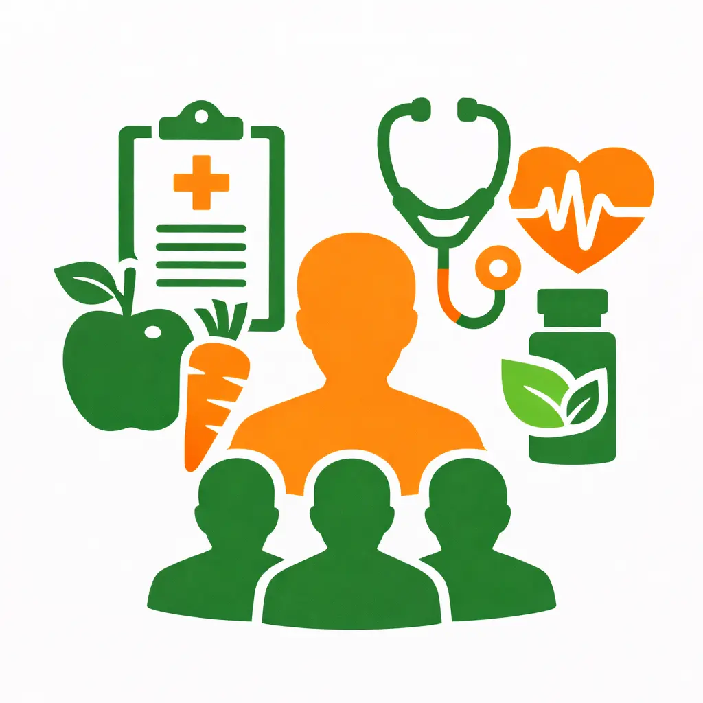 Qrup 3: Qidalanma mütəxəssisləri, sağlam həyat koçları, dietoloqlar, nutrisioloqlar