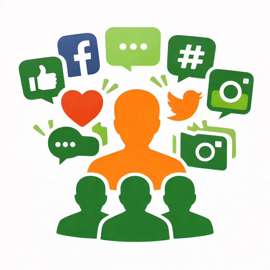 Qrup 4: Çox izləyicisi olmasa da, sosial şəbəkədə aktiv olanlar